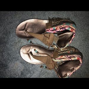Emonk Ibiza Fringe Sandals
